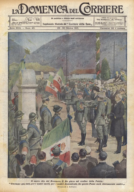Święty ryt Brennera autorstwa Achille Beltrame