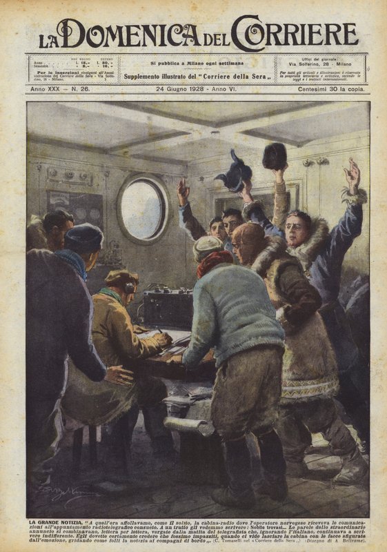 Wielka wiadomość autorstwa Achille Beltrame