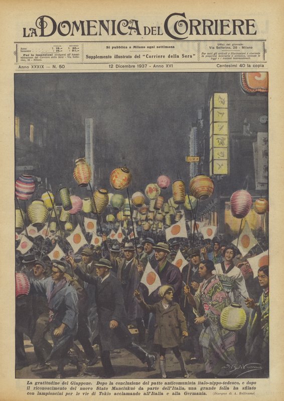 Wdzięczność Japonii autorstwa Achille Beltrame