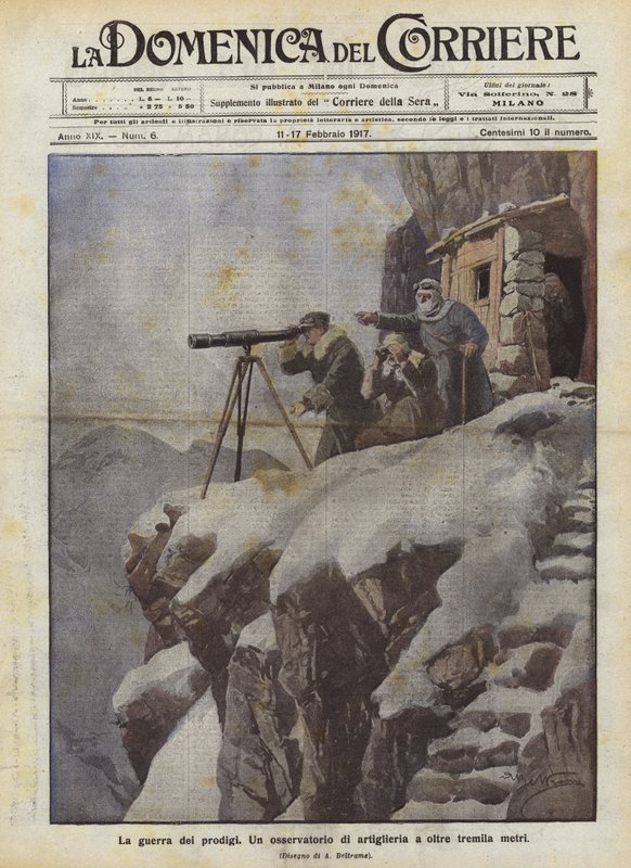 Wojna cudów autorstwa Achille Beltrame