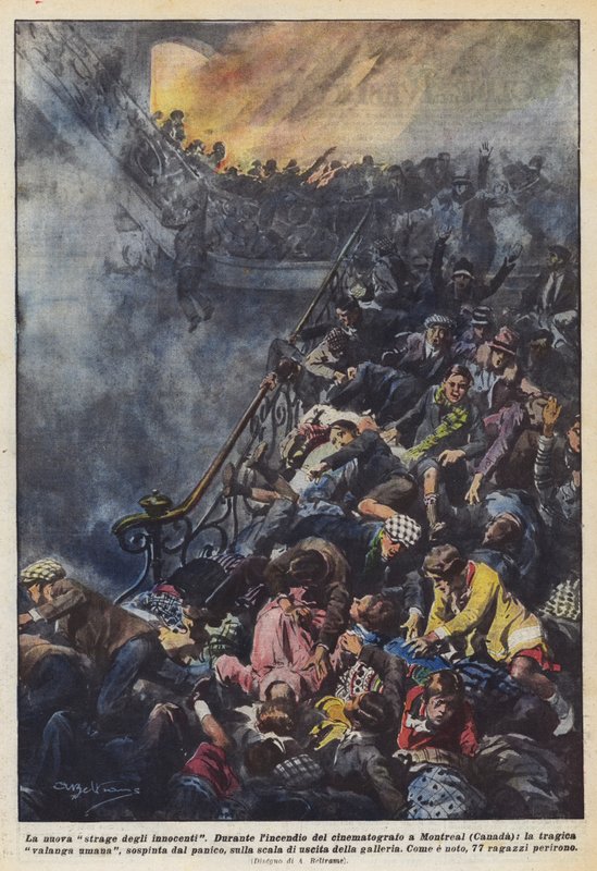 Nowa masakra niewinnych autorstwa Achille Beltrame