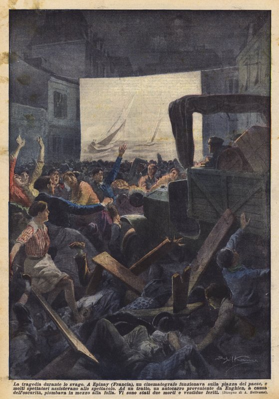 Tragedia w czasie wolnym autorstwa Achille Beltrame