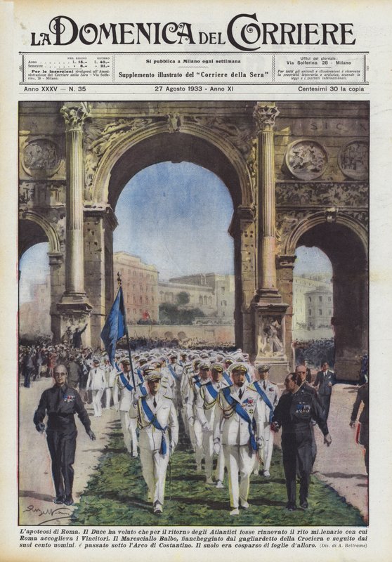 Lapoteoza Rzymu autorstwa Achille Beltrame