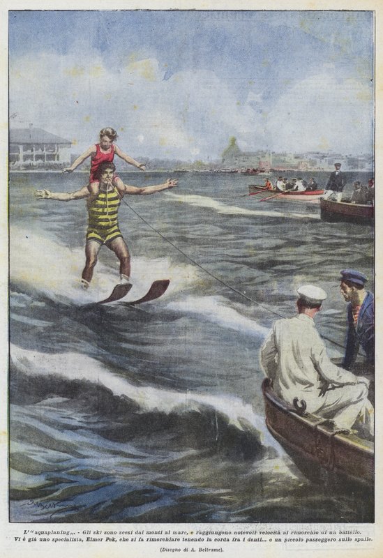 Laquaplaning autorstwa Achille Beltrame