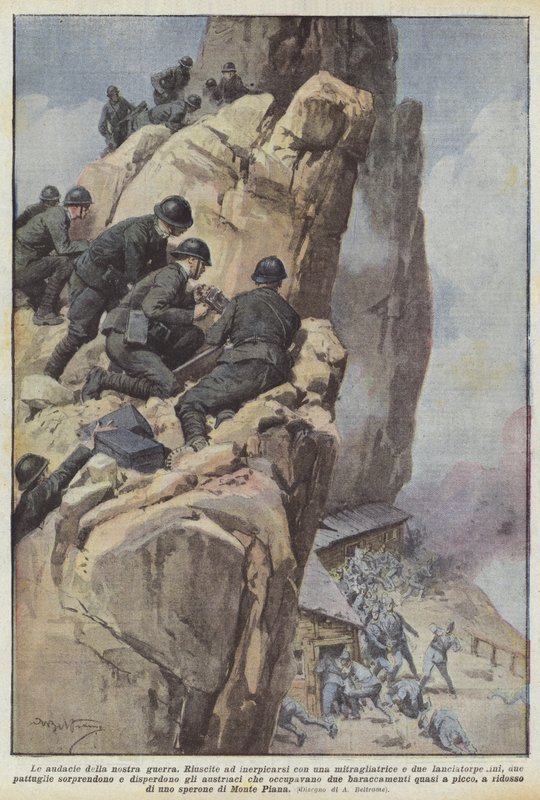 Zuchwałość naszej wojny autorstwa Achille Beltrame