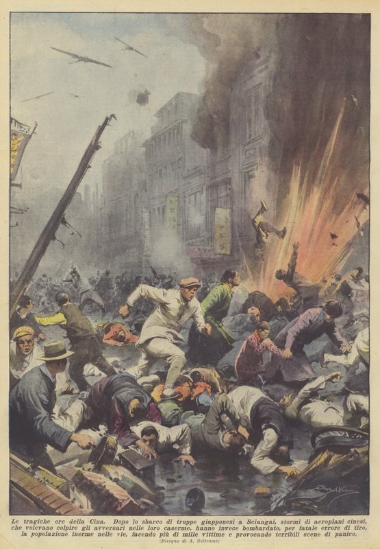 Tragiczne godziny Chin autorstwa Achille Beltrame