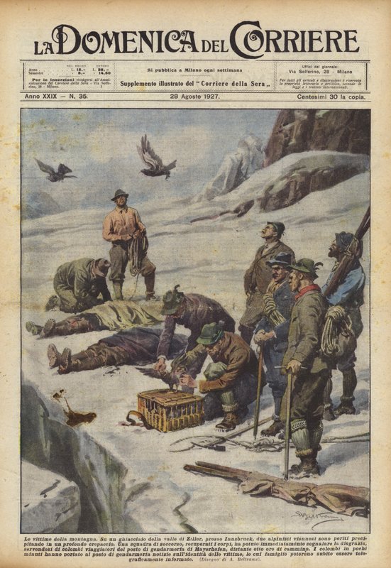 Ofiary góry autorstwa Achille Beltrame