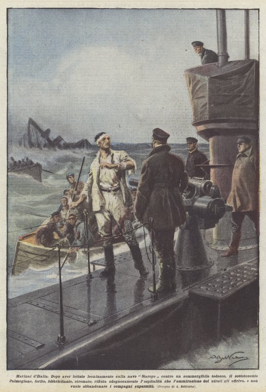 Marines Włoch autorstwa Achille Beltrame