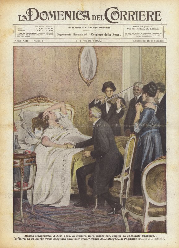 Muzyka terapeutyczna autorstwa Achille Beltrame