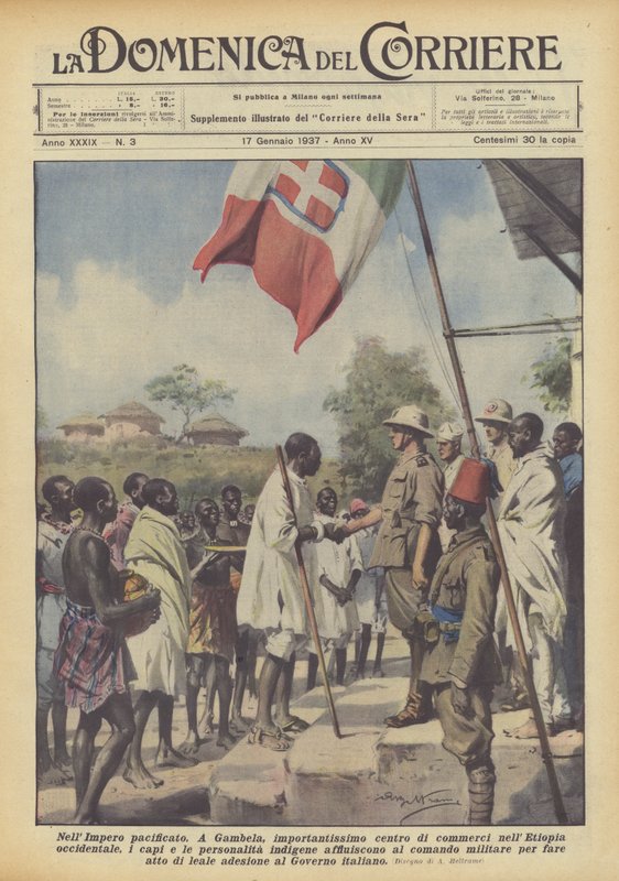 NellImpero pacificat autorstwa Achille Beltrame