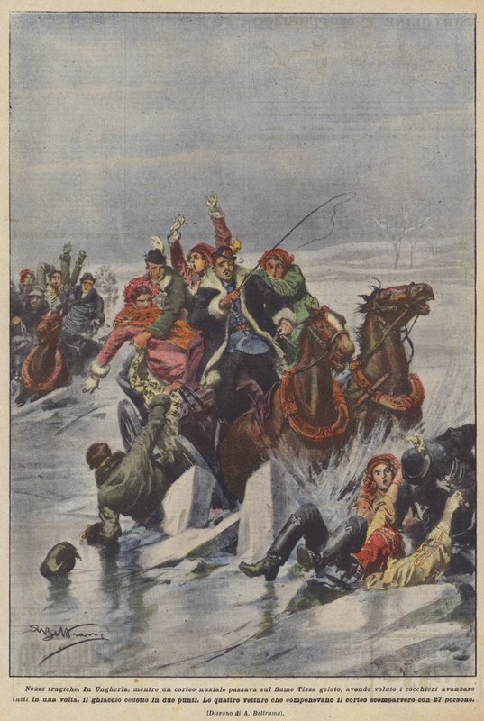 Tragiczny ślub autorstwa Achille Beltrame