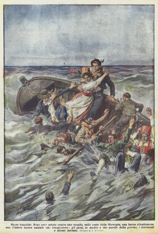 Tragiczny ślub autorstwa Achille Beltrame