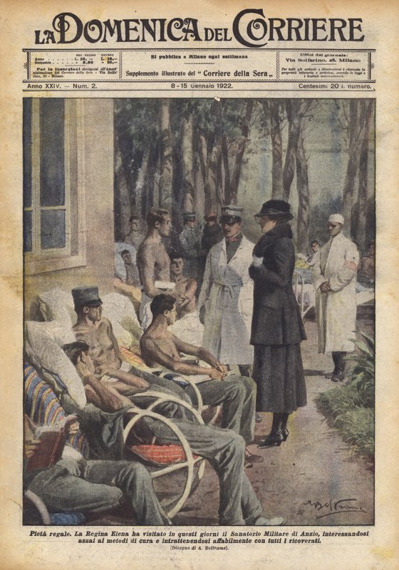 Królewski Pieta autorstwa Achille Beltrame