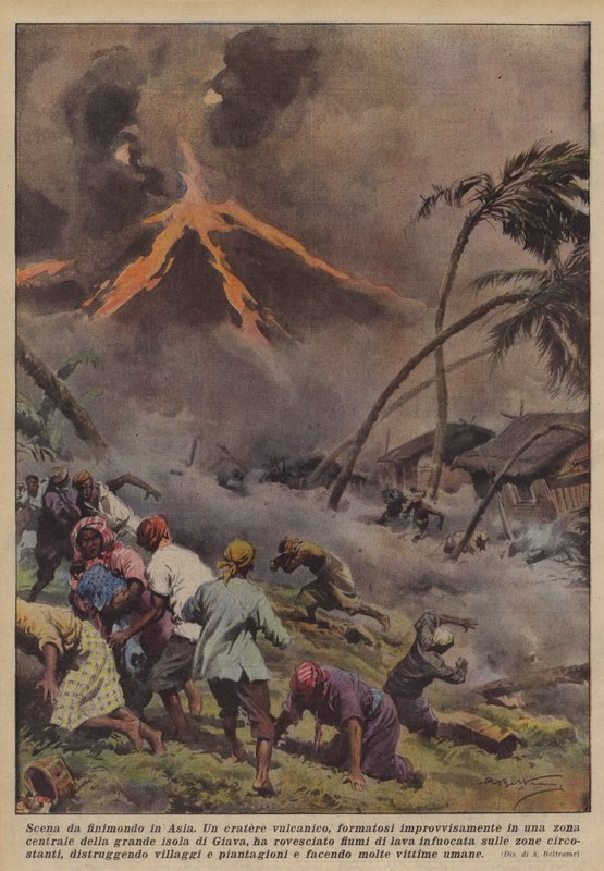 Koniec światowej sceny w Azji autorstwa Achille Beltrame