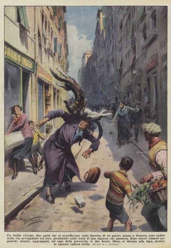 Żywy samochód autorstwa Achille Beltrame