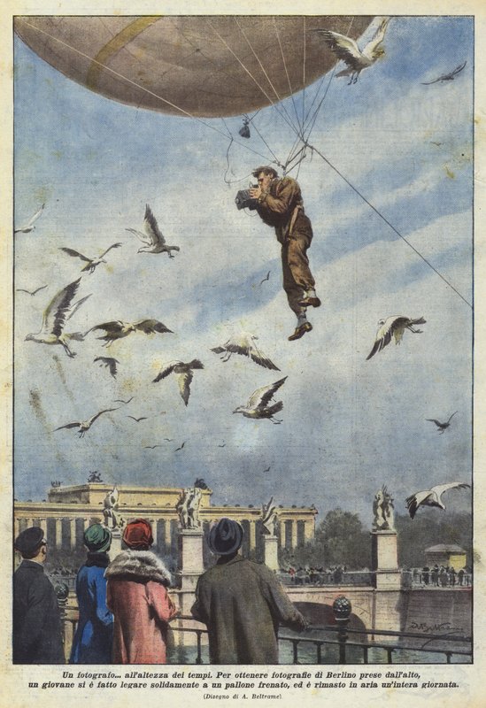Fotograf? u szczytu czasów autorstwa Achille Beltrame