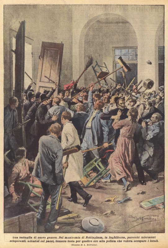 Bitwa nowego rodzaju autorstwa Achille Beltrame