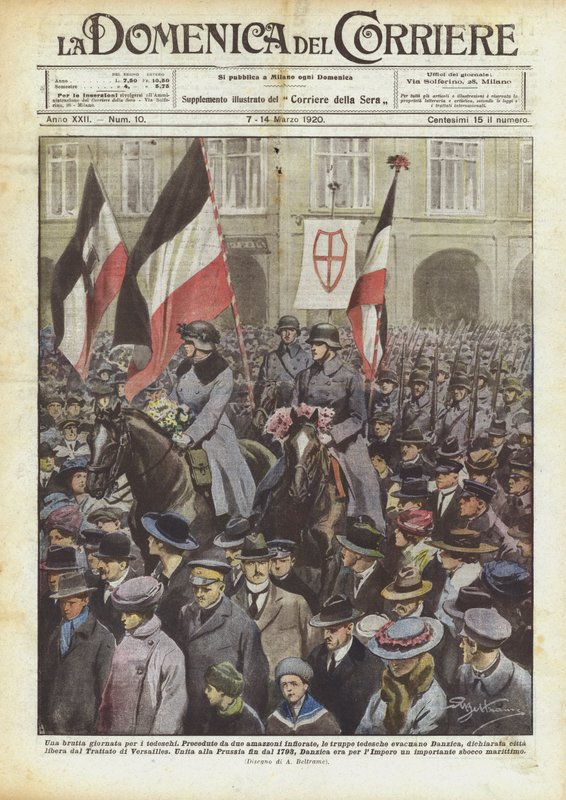 Zły dzień dla Niemców autorstwa Achille Beltrame