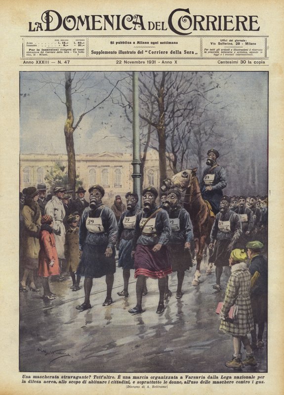 Ekstrawagancka maskarada? autorstwa Achille Beltrame