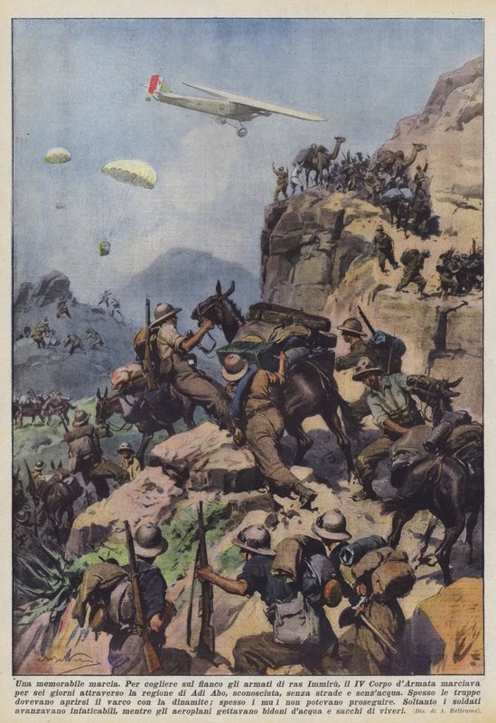 Pamiętny marsz autorstwa Achille Beltrame