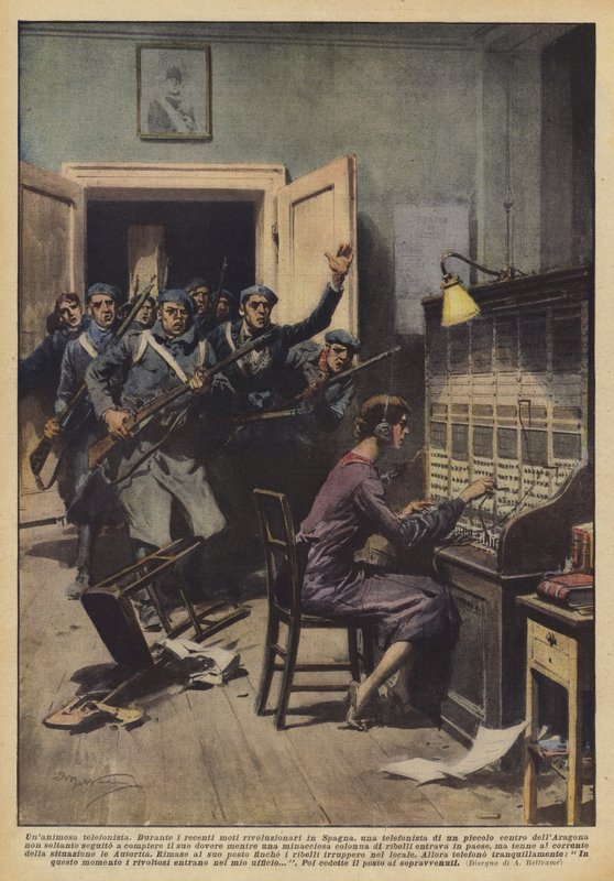 Jednomyślny operator autorstwa Achille Beltrame