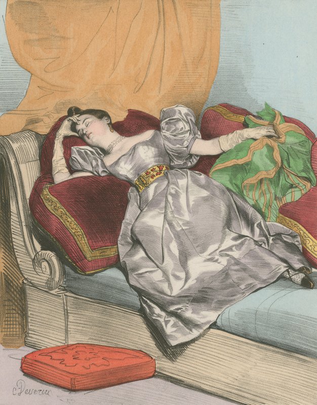 5 rano autorstwa Achille Devéria