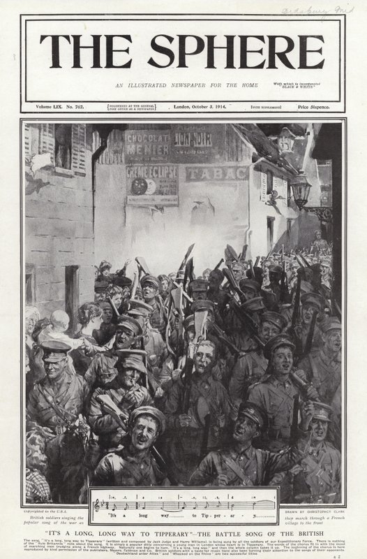 To Long, Long Way to Tipperary, pieśń bojowa Brytyjczyków z I wojny światowej autorstwa Addison Thomas Millar