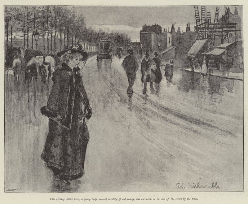 Królowa Rebelii — Walter Besant autorstwa Adolphe Birkenruth