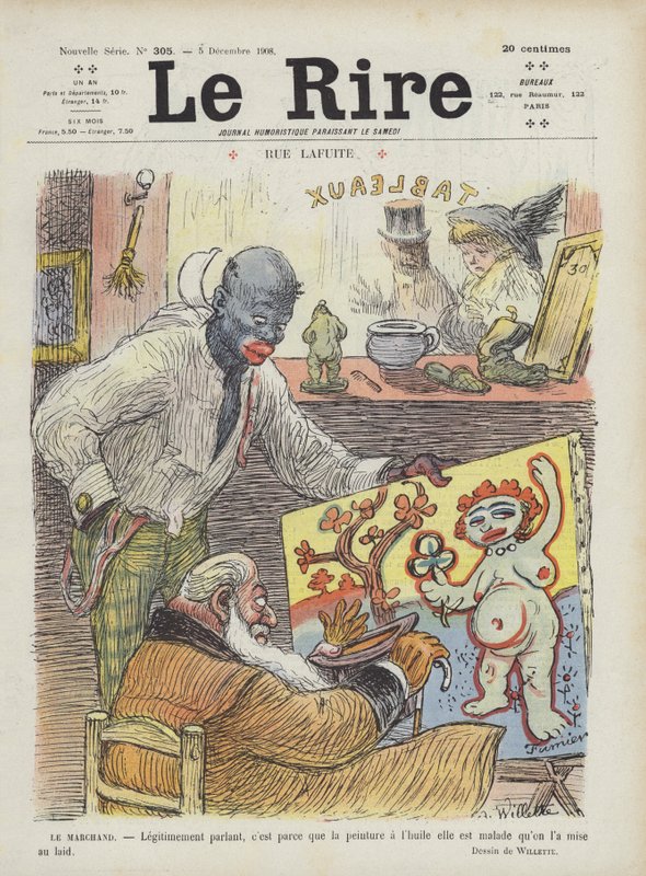 Ilustracja do Le Rire autorstwa Adolphe Leon Willette