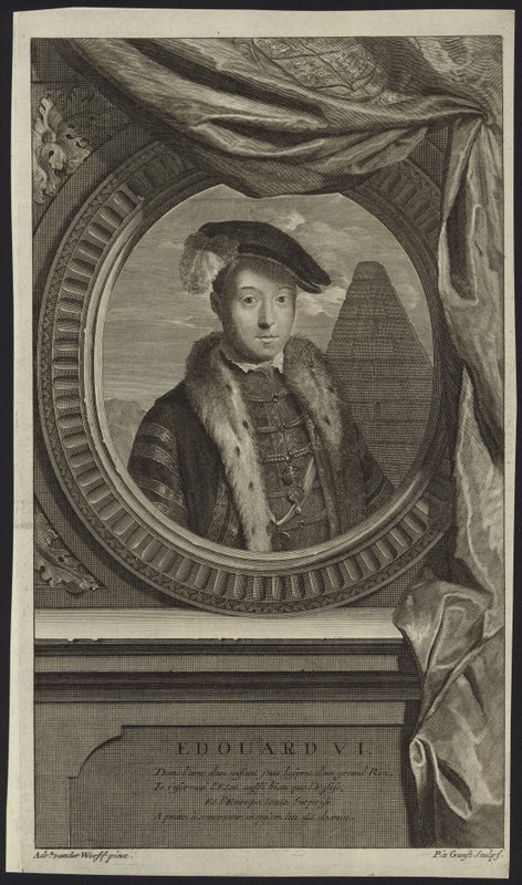 Król Edward VI Anglii i Irlandii autorstwa Adriaan van der Werff