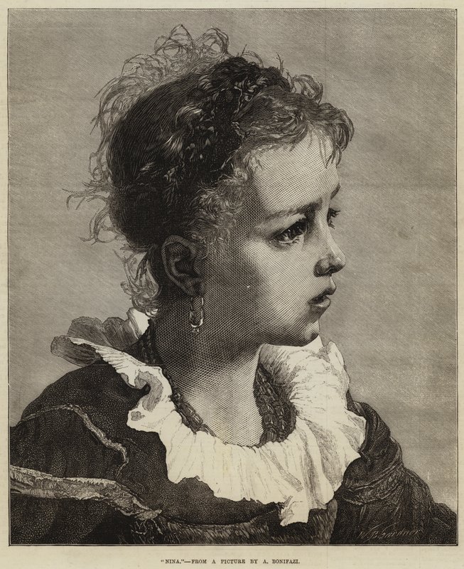 Grawerowanie Niny autorstwa Adriano Bonifazi