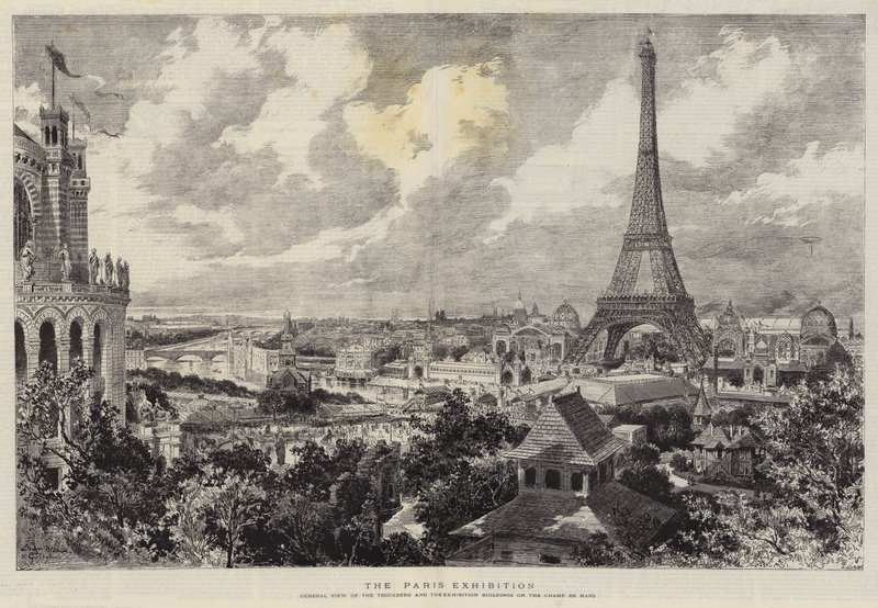 Wystawa paryska autorstwa Adrien Emmanuel Marie