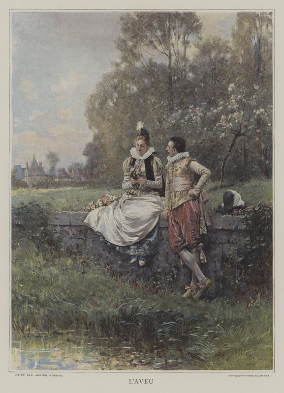 Wdowa autorstwa Adrien Moreau