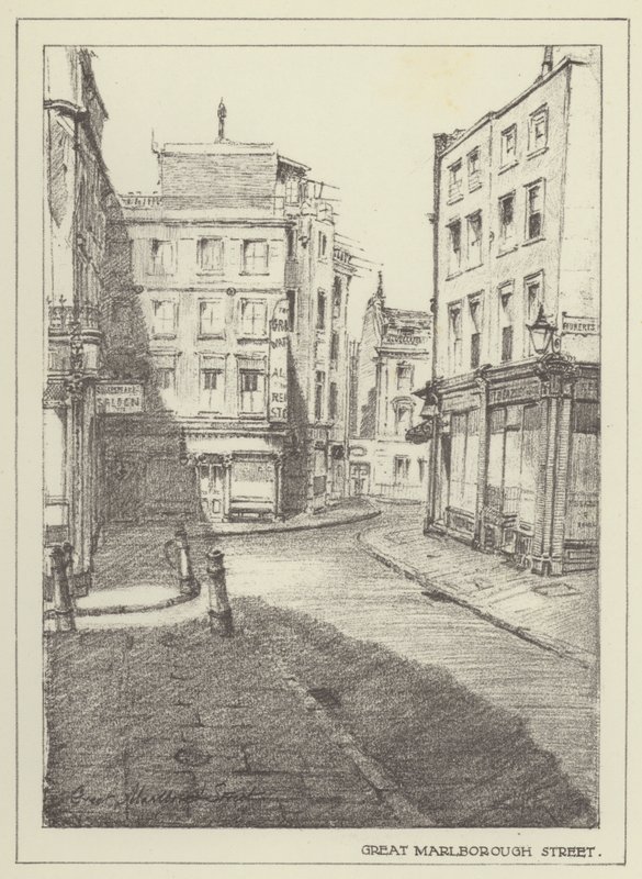 Wielka ulica Marlborough autorstwa Alan Stapleton