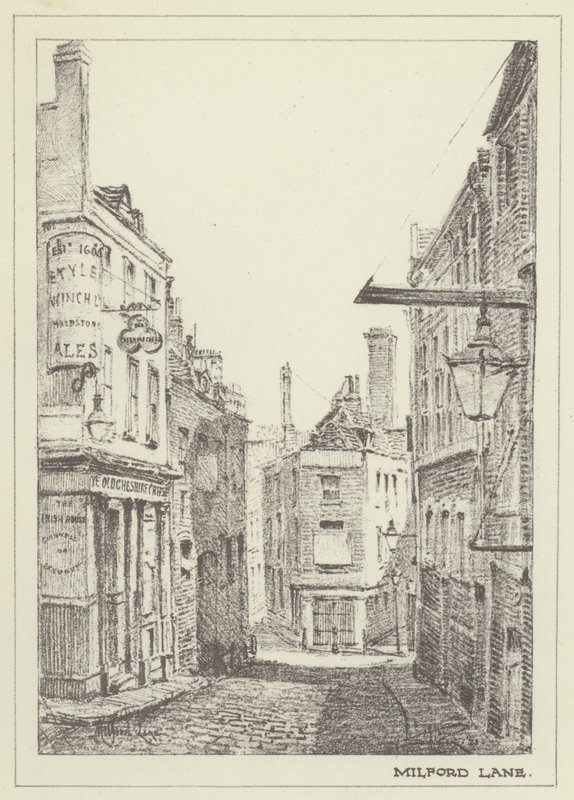 Milford Lane autorstwa Alan Stapleton