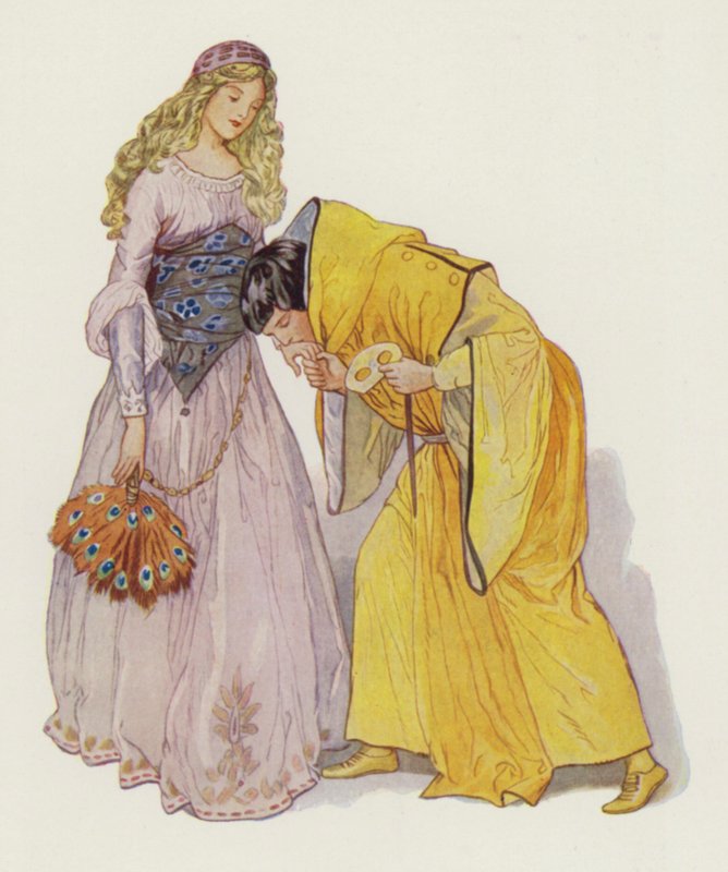 Szekspir: Romeo i Julia (litografia kolorowa) autorstwa Albert Edward Jackson