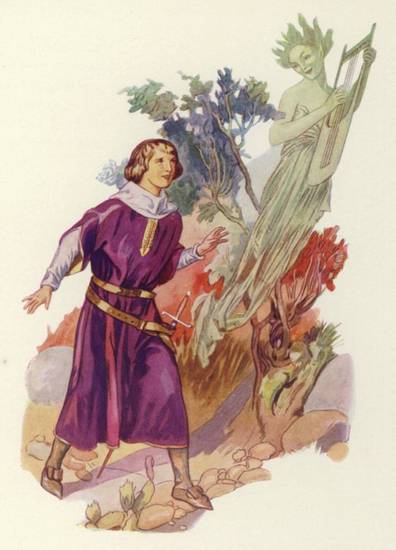 Szekspir: Burza (litografia kolorowa) autorstwa Albert Edward Jackson