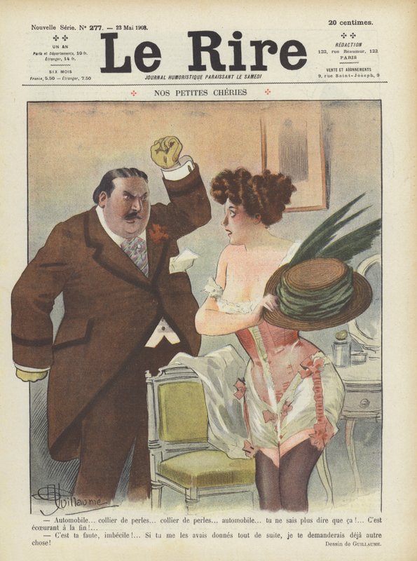 Ilustracja do Le Rire autorstwa Albert Guillaume