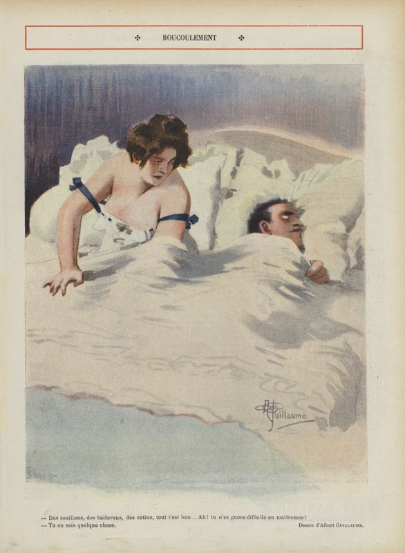 Ilustracja do Le Rire autorstwa Albert Guillaume