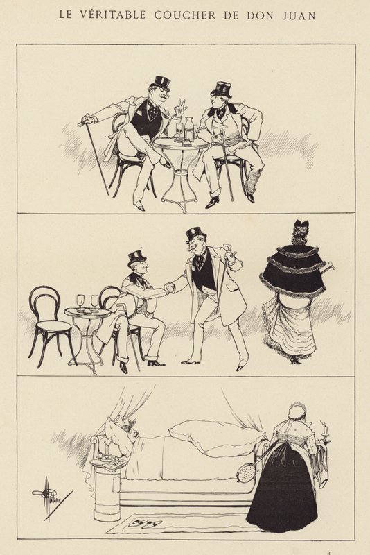 Prawdziwy zachód słońca Don Juana autorstwa Albert Guillaume