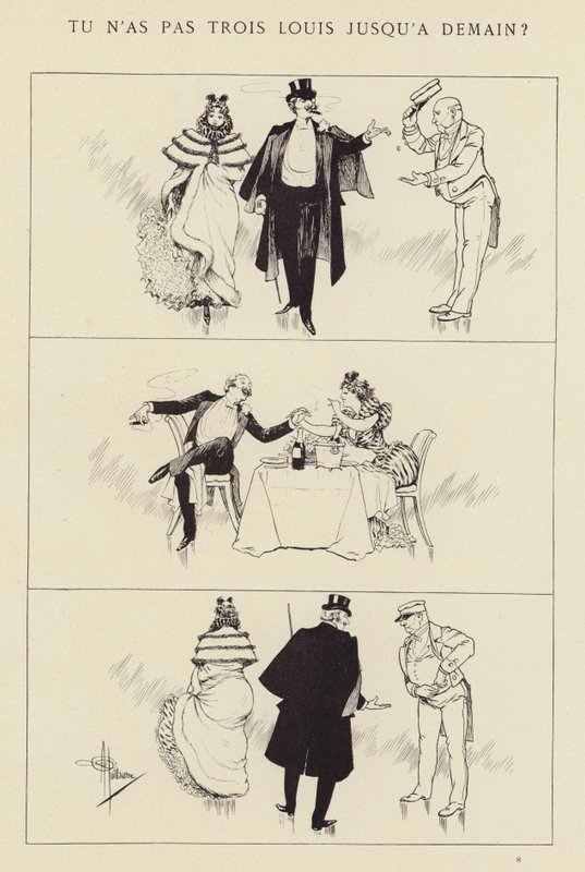 Nie masz trzech Louisów do jutra autorstwa Albert Guillaume