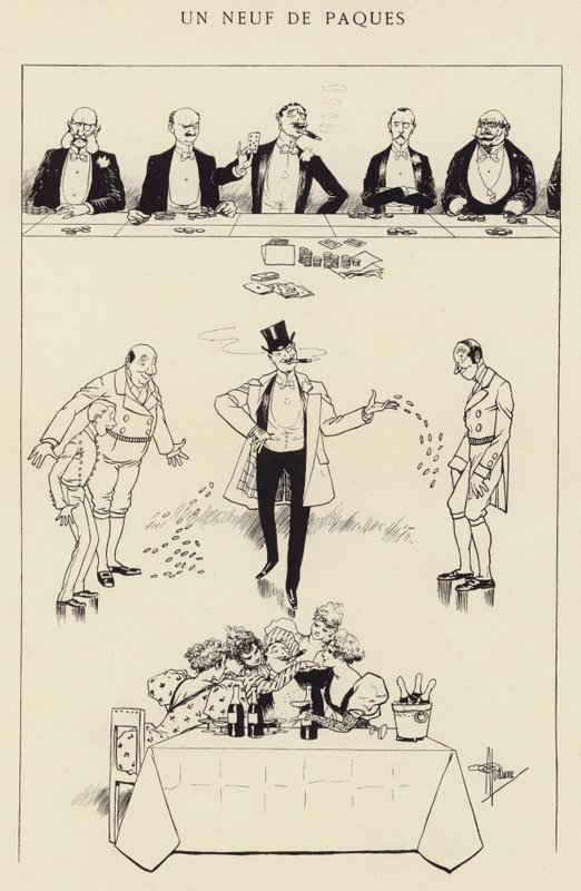 Wielkanocna dziewiątka autorstwa Albert Guillaume