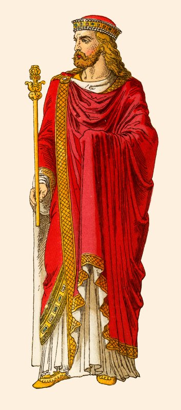Clovis, król Franków autorstwa Albert Kretschmer