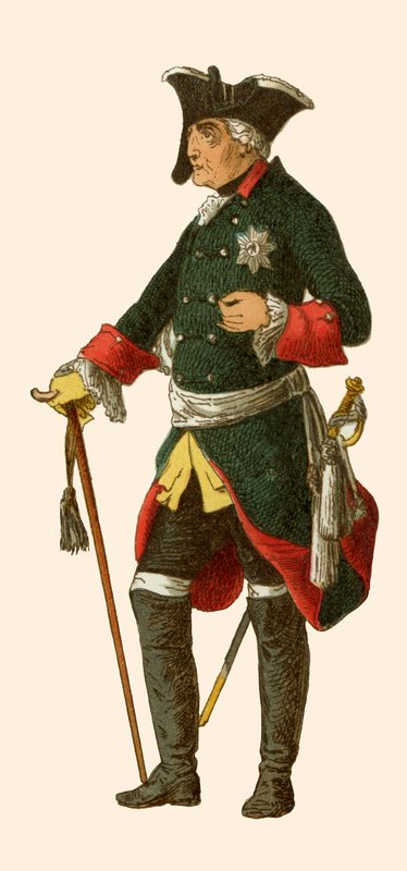 Fryderyk II Wielki autorstwa Albert Kretschmer