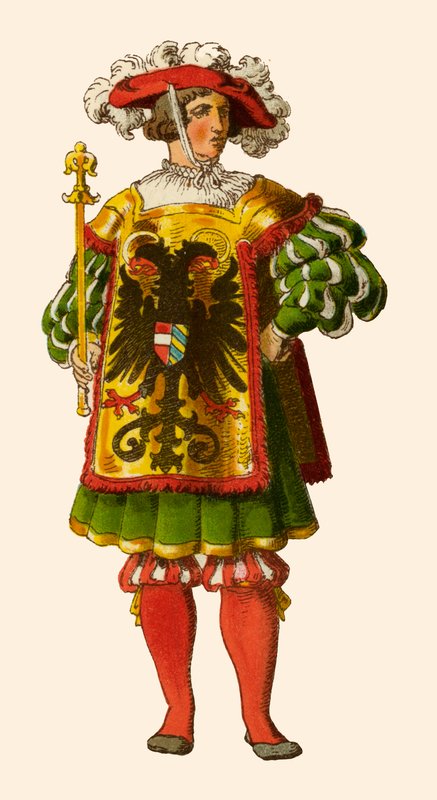 Imperialny herold autorstwa Albert Kretschmer