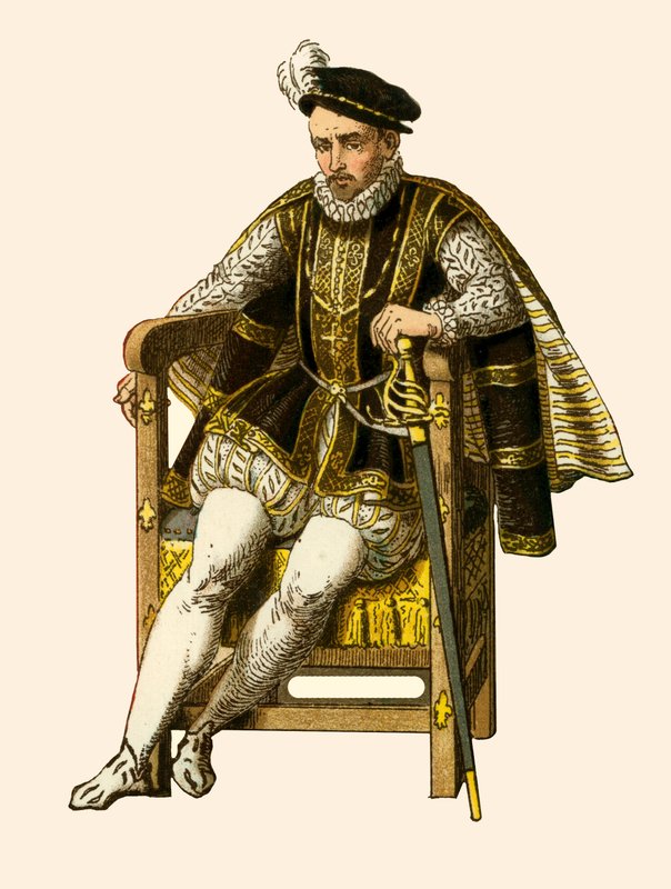 Król Karol IX Francji autorstwa Albert Kretschmer