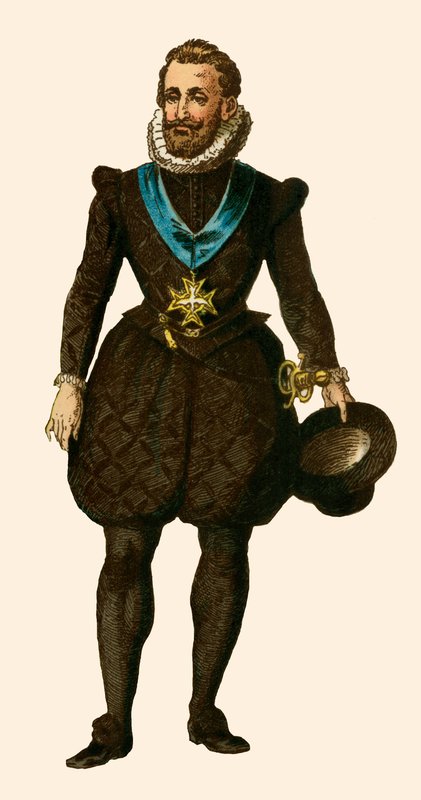 Król Francji Henryk IV, ok. 1600 r. autorstwa Albert Kretschmer