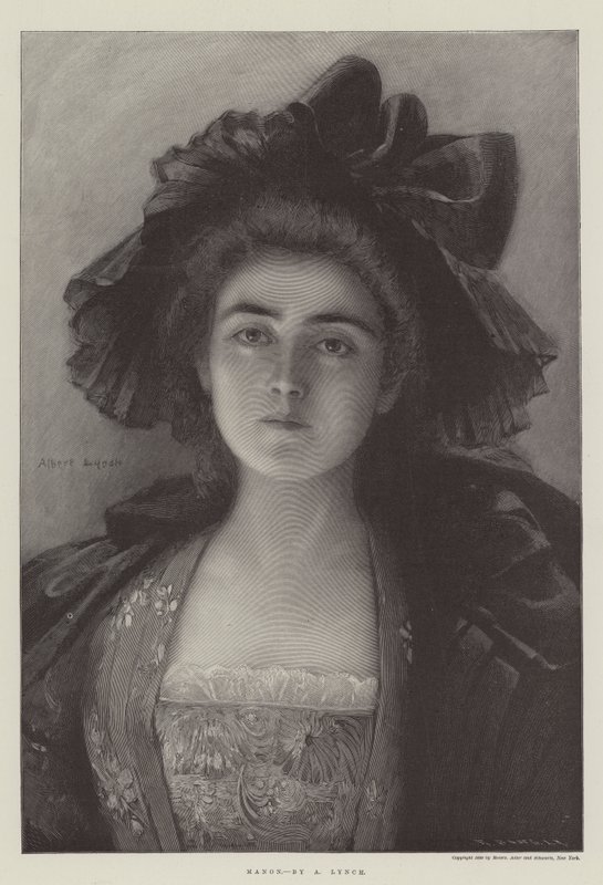 Manon autorstwa Albert Lynch