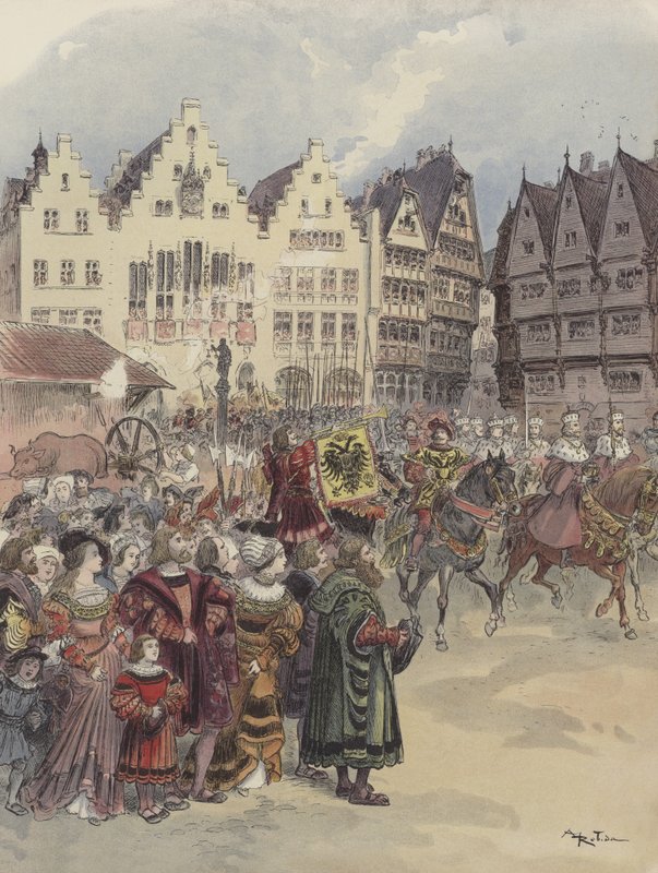 Wybory do Cesarstwa (28 czerwca 1519) autorstwa Albert Robida
