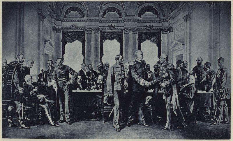 Kongres Berliński (lito) autorstwa Albert Sauvert